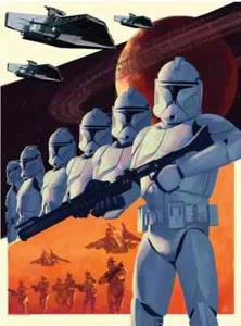 Póster arte impreso Star Wars Attack of the Clone Genosis Stormtroopers 18x24 NUEVO - Imagen 1 de 1