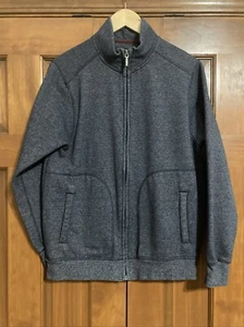 Rainforest marineblaue Herrenjacke mit durchgehendem Reißverschluss Größe Small Stehkragen - Bild 1 von 4