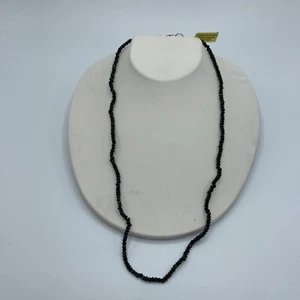 Hermoso collar de cuentas de vidrio con broche de plata de ley 925 # C377 - Imagen 1 de 10