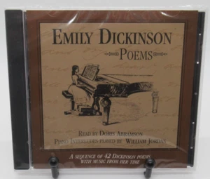 EMILY DICKINSON POEMS - 42 POEM SEQUENCE WITH MUSIC AUDIO CD, DORIS ABRAMSON - Picture 1 of 2
