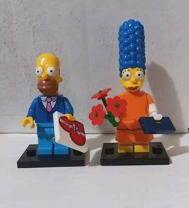 Lego Simpsons Minifiguren Serie 2 Homer & Marge (Date Night) - Bild 1 von 4