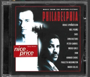 Philadelphia OST *1993 Austria CD Album*VGC Neil Young, Bruce Springsteen, Sade - Picture 1 of 11