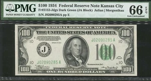 1934 100 KC gem pmg66epq - Picture 1 of 2