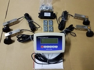 Kit de báscula de ganado para ganado cerdos ovejas cabras cerdos toboganes escala de paleta Foto 1 de 4