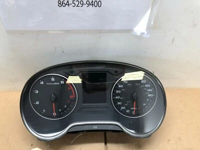 2015 AUDI A3 QUATTRO 2.0L FRONT DASH INSTRUMENT CLUSTER SPEEDOMETER GAUGE OEM  - Image 1 of 4