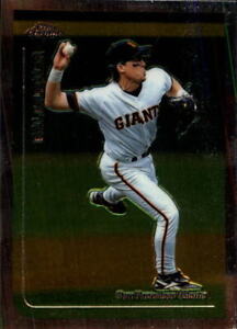 1999 Topps Chrome San Francisco Giants Baseball Card #377 Bill Mueller