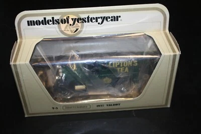 1927 TALBOT/LIPTON'S TEA MATCHBOX CAR/box Y-5 Models of Yesteryear 1978 ENGLAND - Image 1 of 2