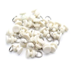 40 Pcs Ceiling Track Roller Curtain Carrier Drapery Rail Sliding Glider - Picture 1 of 2