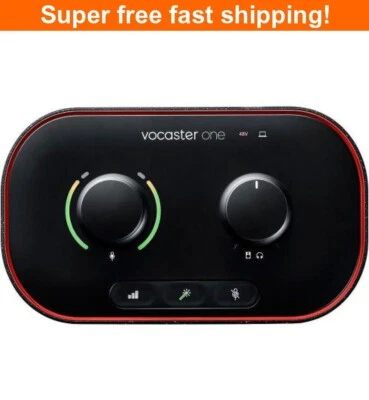 Focusrite Vocaster One USB-C Podcasting Audio Interface - New - Image 1 of 4