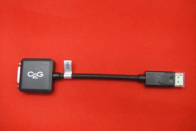 Display Port HDMI DP to DVI-D Adapter FOR HP P/N : 481409-001 FH973a 662727-001 - Image 1 of 4