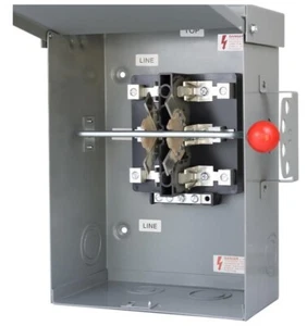 Interruptor de transferencia de generador 100A 24000W interruptor de seguridad manual de doble tiro - Imagen 1 de 3