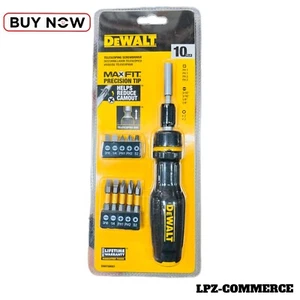 DeWalt - DWHT68001 - Max Fit Telescoping Multi-Bit Screwdriver Set - 10-Pcs💢 - Picture 1 of 3