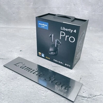 ANKER Soundcore Liberty 4 Pro In-ear type Wireless earphones Midnight black New - Image 1 of 4