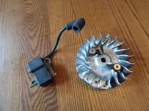 Bobina accensione e volano motosega Husqvarna 450 - OEM - Foto 1 di 3