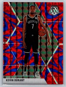 2019-20 Panini Mosaic #1 Kevin Durant Reactive Blue NETS - Picture 1 of 2