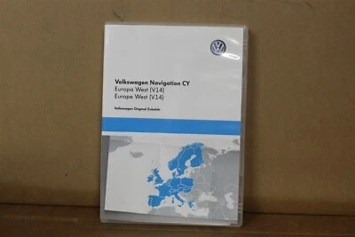 Volkswagen Navigation Disc CY Europe West V14 1T0051859AM New Genuine VW part - Image 1 of 4