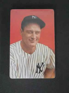 LOU GEHRIG 1973 SMITHSONIAN CARTAS BARAJA COMPLETA COLECCIÓN SELLADA CONLON - Imagen 1 de 2