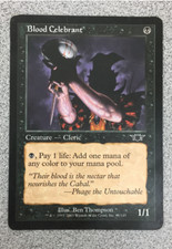 MTG MAGIC THE GATHERING BLOOD CELEBRANT 1X- LEGIONS - COMMON -  LP