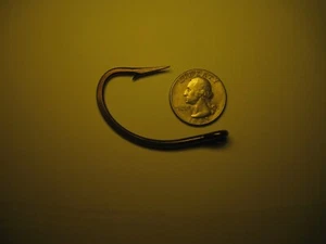 25PC 8/0 MUSTAD BIG GAME 4X HEAVY 8/0 BRONZE BAIT HOOKS - Picture 1 of 1