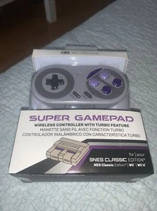 My Arcade SUPER GAMEPAD Wireless Controller For SNES Classic Edition Has Turbo - Picture 1 of 10