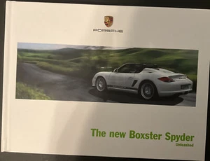 Porsche Boxster Spyder Brouchure - Picture 1 of 4