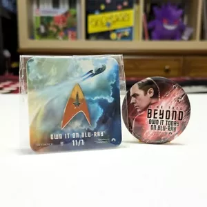 Star Trek Beyond • Insignia Pin & Scotty Button Promotional Pre-Order (2016) - Bild 1 von 3