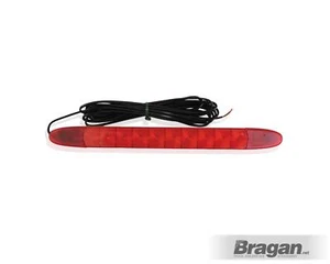 24v Red LED Side Marker Light Lamp For Trailer Van 4x4 Pickup Truck Bike Boat - Picture 1 of 1