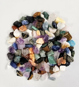 Raw Crystal Chunks - 1" to 2" Assorted Crystals Bulk - Rough Gems Stones Mix Lot - Picture 1 of 4