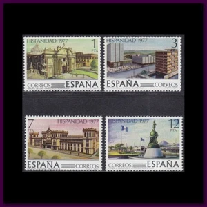 Spain - 1977 (2439-2442) Mint never Hinged - Hispanidad - Picture 1 of 1