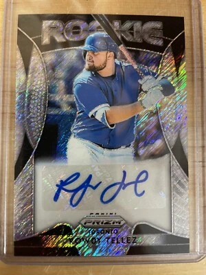 2019 Panini Prizm Rowdy Tellez Auto Rookie Shimmer /7!!! Toronto Blue Jays - Image 1 of 2