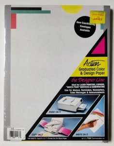 Papel Membrete Vintage Arvey Futura 100 Hojas 8.5x11" 24lb Años 90 Estilo Memphis - Imagen 1 de 3