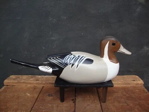 MINIATUR STECKSCHNITZEREI KÖDER SIGNIERT COLEMAN WORTON MARYLAND - Bild 1 von 5