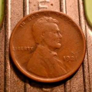 1921-S Lincoln Wheat Cent 1c. (#6146) - Picture 1 of 2