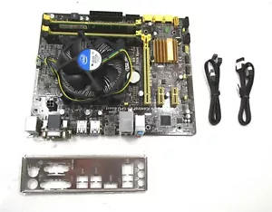 ASUS B85M-G Motherboard With Intel core i3-4330 @ 3.50 GHz CPU & 8 GB RAM - Picture 1 of 6