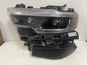 OEM 2020 2021 2022 2023 2024 DODGE RAM 1500 TRX LH HID FULL LED BLACK HEADLIGHT - Picture 1 of 14