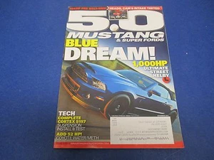 5.0 Mustang & Super Fords Magazine, November 2013, Blue Dream! Complete Cortex - Bild 1 von 1