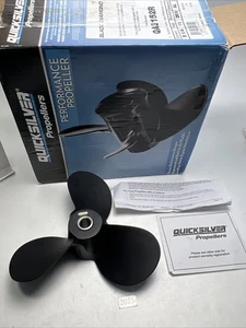 Quicksilver Propellor Black Diamond  3 Blade Aluminum 9.25 x 11 3RH AL (QA3152R) - Bild 1 von 16
