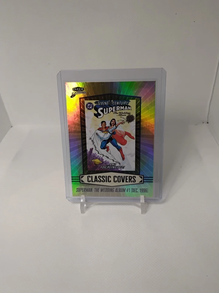 2025 Fleer Brilliants Superman - Classic Covers Superman Wedding Album 1 #CC-12 - Image 1 of 2