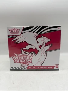 JCC Pokémon: Caja Entrenador Elite Flare Blanca SELLADA SIN ABRIR - Imagen 1 de 7