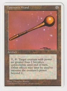 Miscut Tawnos's Wand MP 4th Edition MTG Magic Error Misprint Alpha Cut Corners! - Picture 1 of 2
