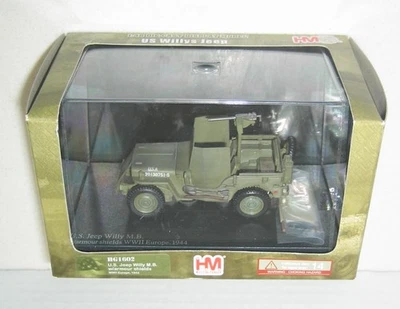 Hobby Master 1/48 HG1602 WWII US Army Armoured Willys Jeep 82nd Airborne 1944 - Image 1 of 4