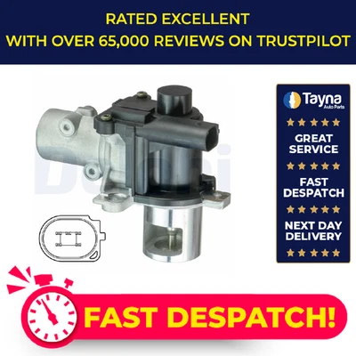 EGR Valve fits RENAULT CAPTUR Mk1 1.5D 2013 on Delphi 147102974R 8200270177 New - Image 1 of 4