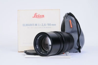  Leica Elmarit-M 2.8 / 90mm (Leica-M) Neuwertig! FOTO JESCHNER An & Verkauf - Bild 1 von 4
