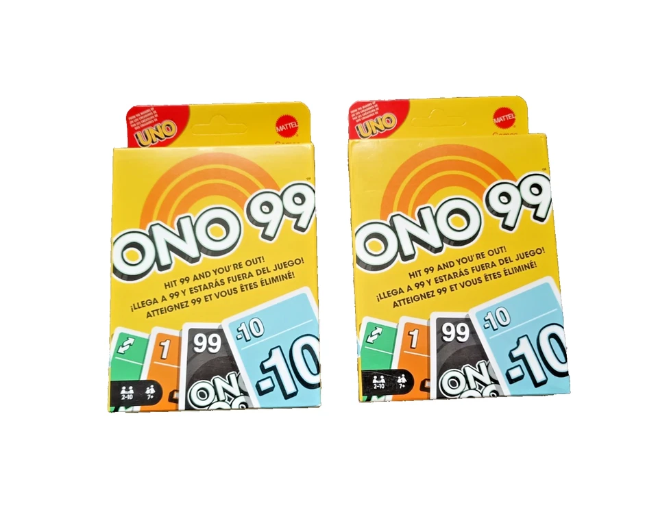 Mattel Game UNO Oh No Ninety-Nine HHL37
