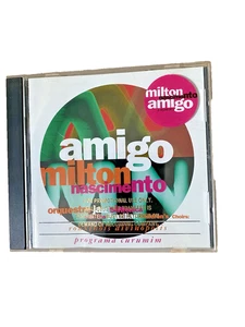 1996- MILTON NASCIMENTO, "AMIGO", WARNER BROS, CD, BRAZILIAN JAZZ - Picture 1 of 3