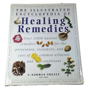 Illustrated Encyclopedia of Healing Remedies Shealy Hardcover VG+ 2002 - Bild 1 von 6