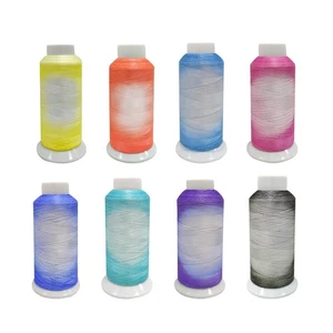 Color Changing Thread, Embroidery, Sewing Thread, Supplies Polyester for Blanket - Picture 1 of 54