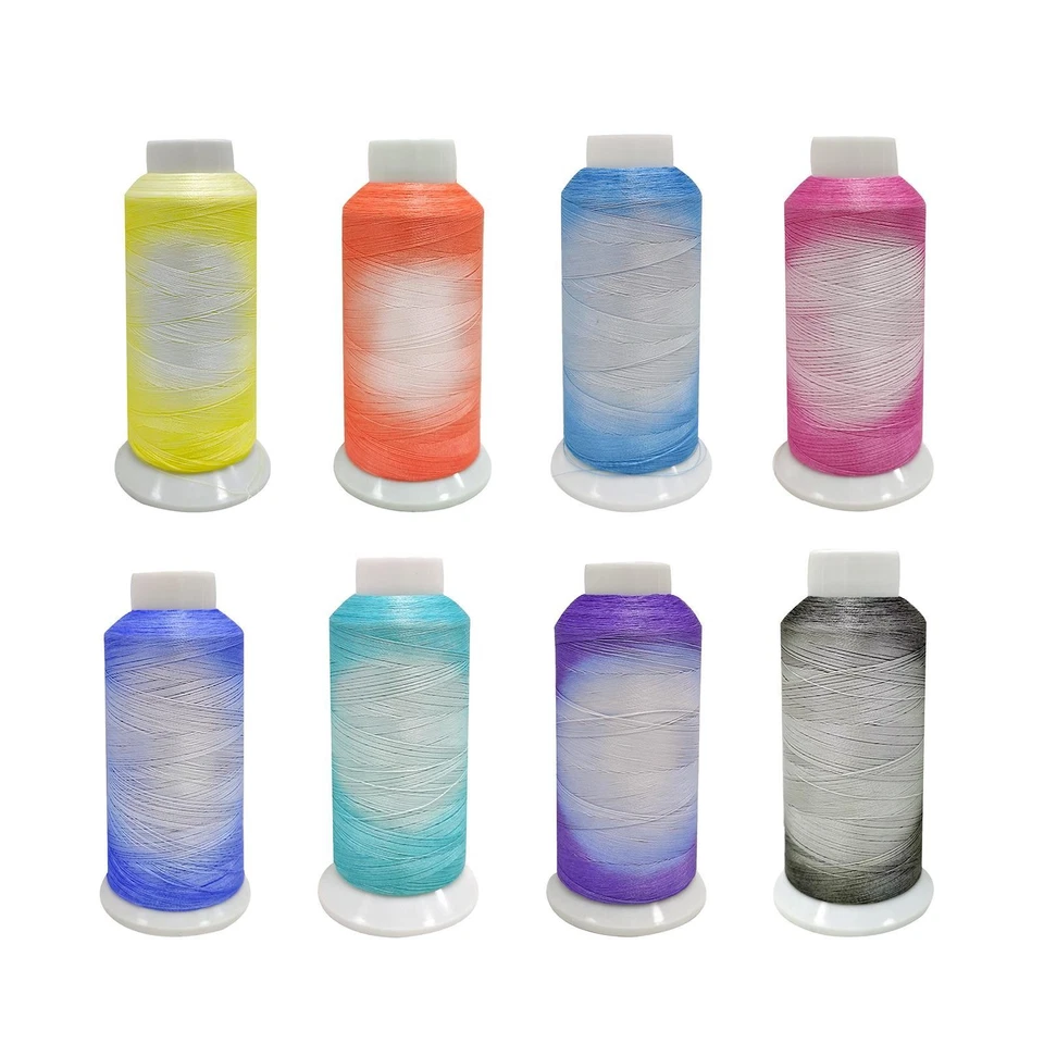 Color Changing Thread, Embroidery, Sewing Thread, Supplies Polyester for Blanket - Image 1 of 1