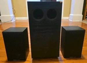 BOSTON ACOUSTICS SUBSAT SIX SUBWOOFER + 2 ALTOPARLANTI SATELLITARI - Testato - Foto 1 di 10