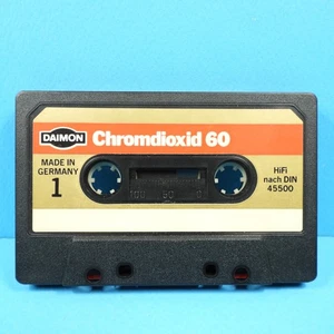 🦩 1x DAIMON Chromdioxid 90 * IEC II Type 2 * Cassette Kassette кассета * 1977 - Bild 1 von 4
